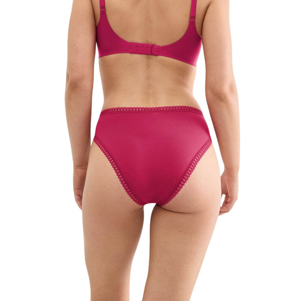 Sloggi High Leg Briefs 3pk Go Crush